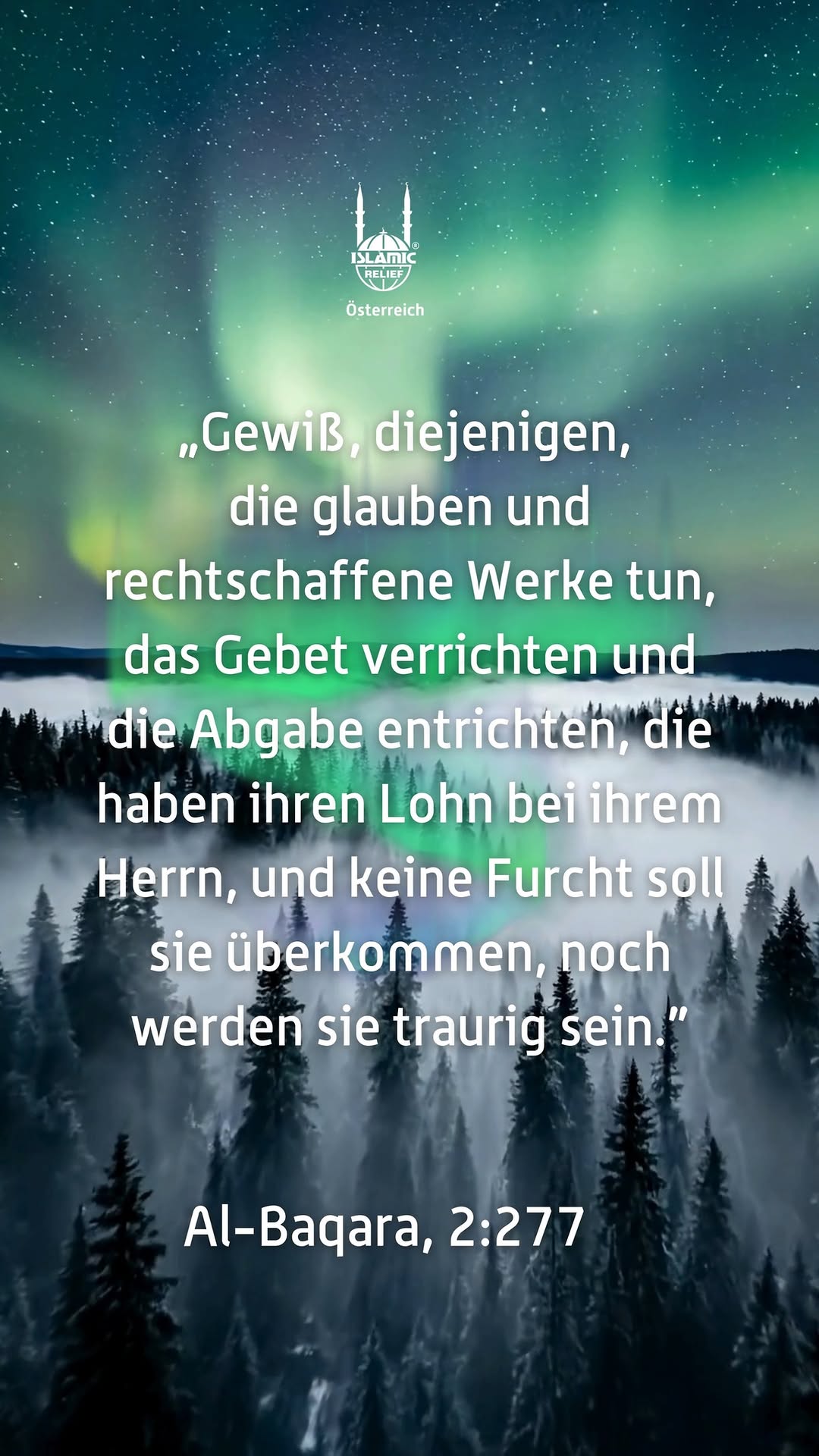 Instagram Post von Islamic Relief Österreich
